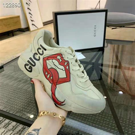 gucci rhyton snake mouth|gucci rhyton mouth shoes for men.